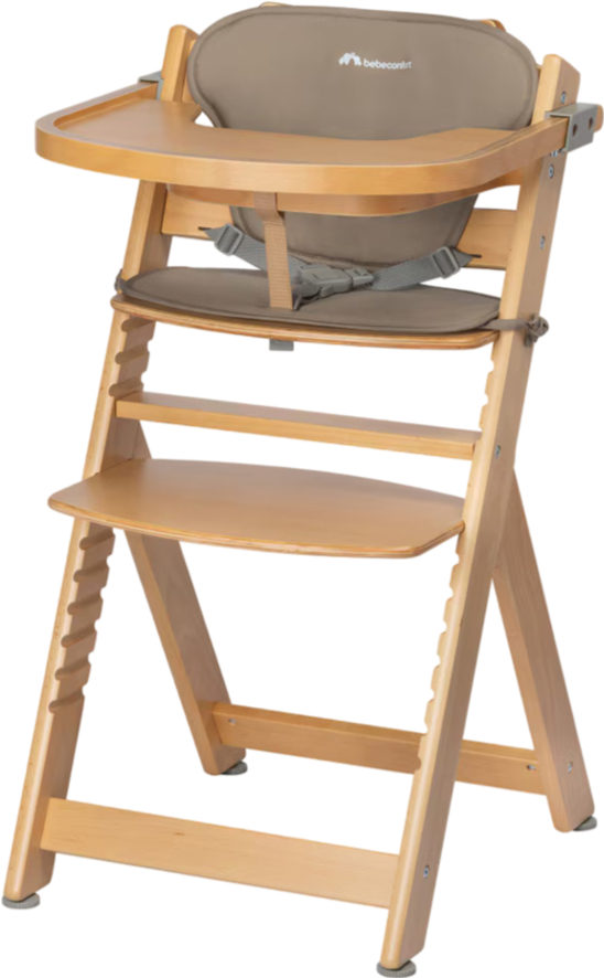 Стульчик для кормления классический Bebe Confort Timba Natural Wood/Beige - Фото 1