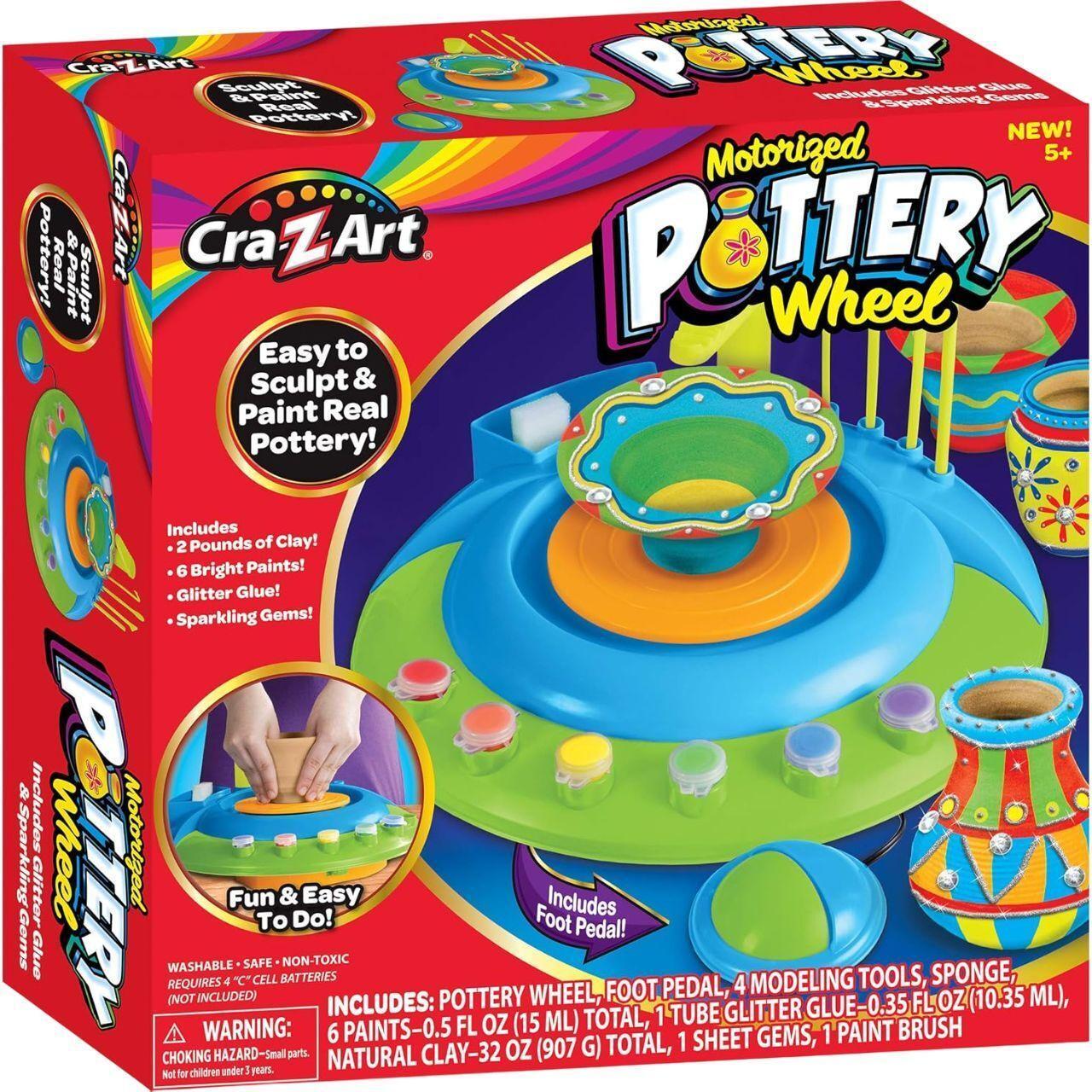 Лепка из глины Cra-Z-Art Моторизованный гончарный круг (14500CRA) - Фото 1