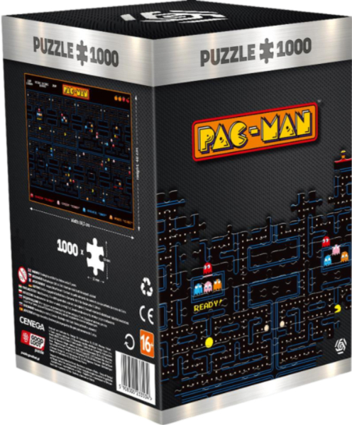 Пазли картонні (8 +) Good Loot Pacman: Classic Maze 1000 ел. (5908305233534) - Фото 1