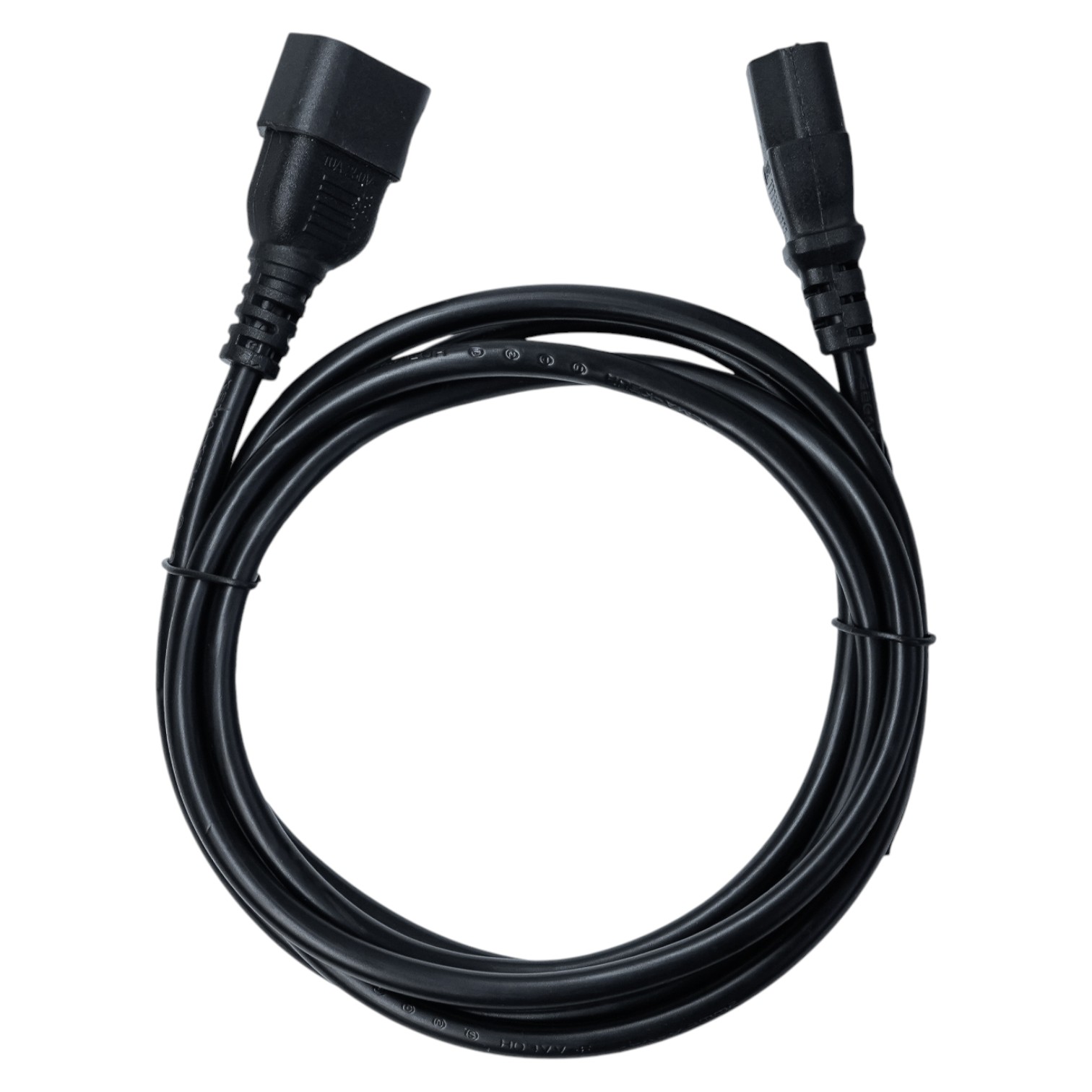 Кабель питания Armorstandart C13 - С14 2м Black (ARM73125) - Фото 1