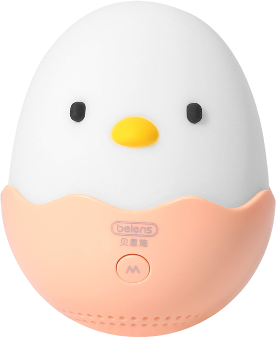 Нічник дитячий Beiens музичний Курча рожевий (ZN05pink) - Фото 1