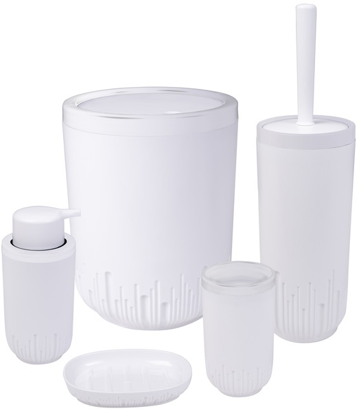Органайзер для ванной комнаты Herevin Set-White 5 шт. (162240-004) - Фото 1