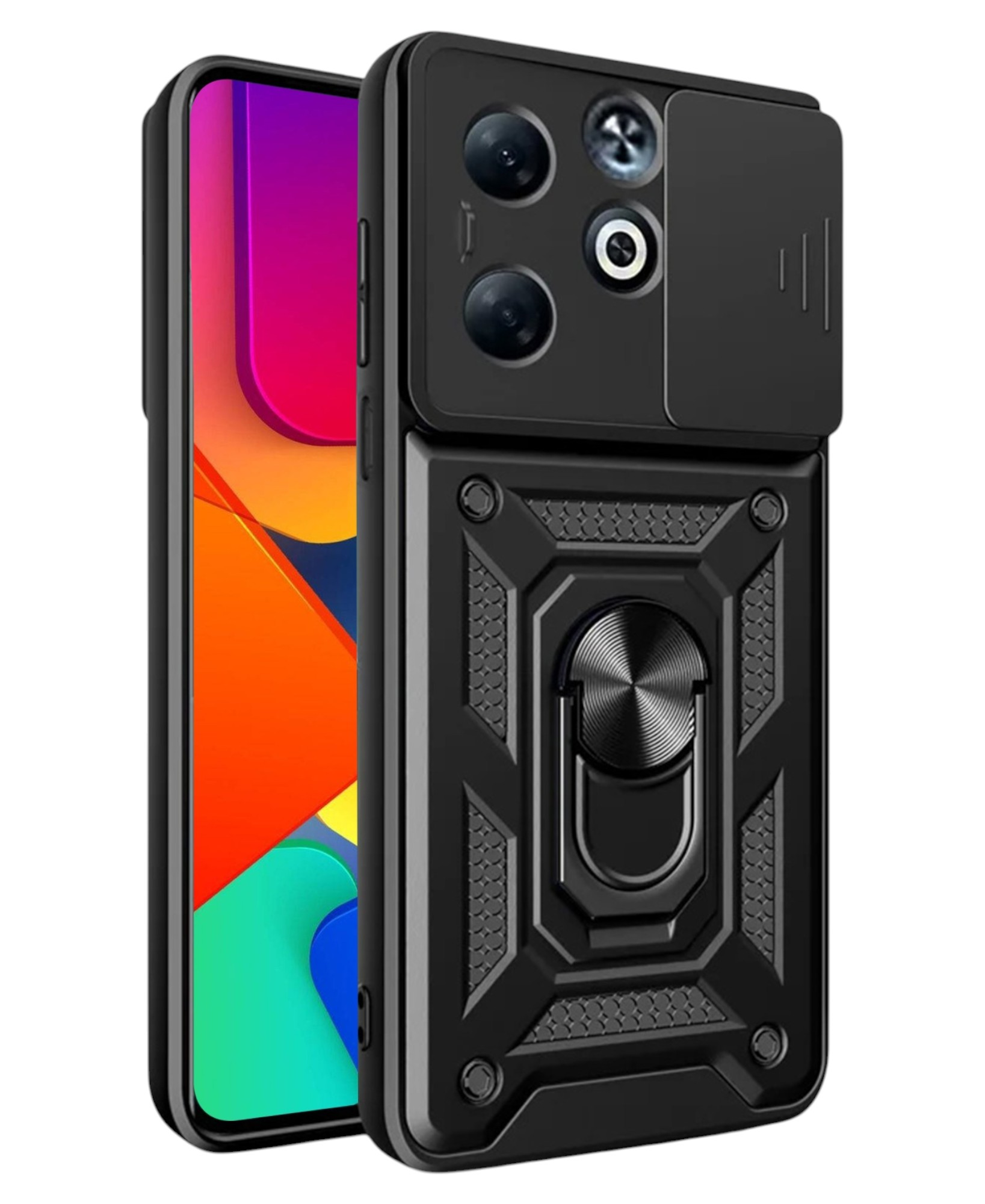 Чехол для смартфона BeCover Military for Infinix Smart 9 (X6532) Black (713049) - Фото 1