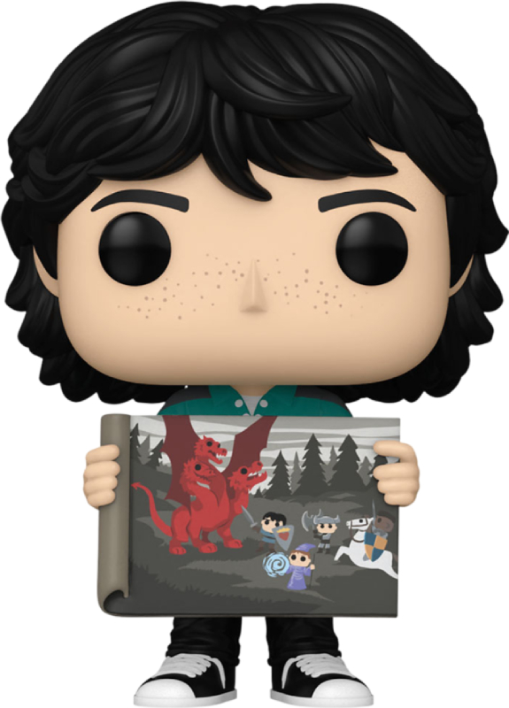 Коллекционная фигурка FUNKO POP! серии Очень странные дела - МАЙК С РИСУНКОМ УИЛЛА (80137) - Фото 1