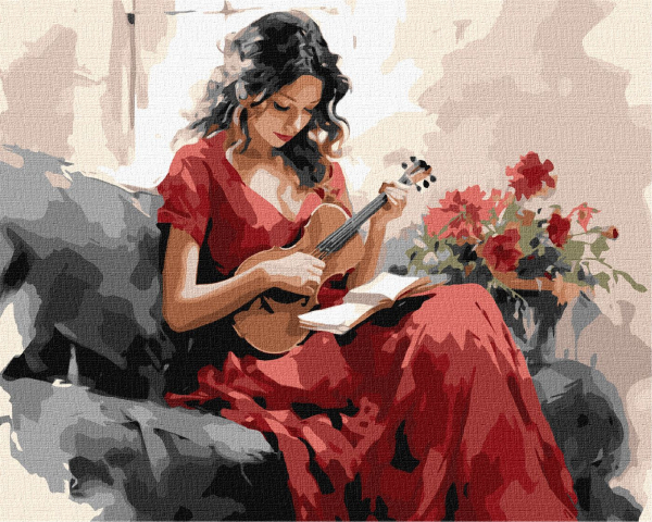 Купити Картина за номерами Ideyka Мелодійна грація 40х50 см (KHO8366) - Фото 1 Картина за номерами Ideyka Мелодійна грація 40х50 см (KHO8366) - Фото 1