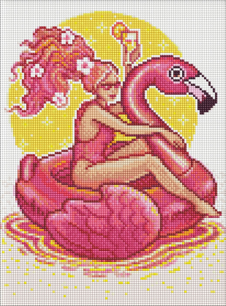 Алмазная живопись Ideyka Летний отдых 30х40 см (AMO7691) - Фото 1