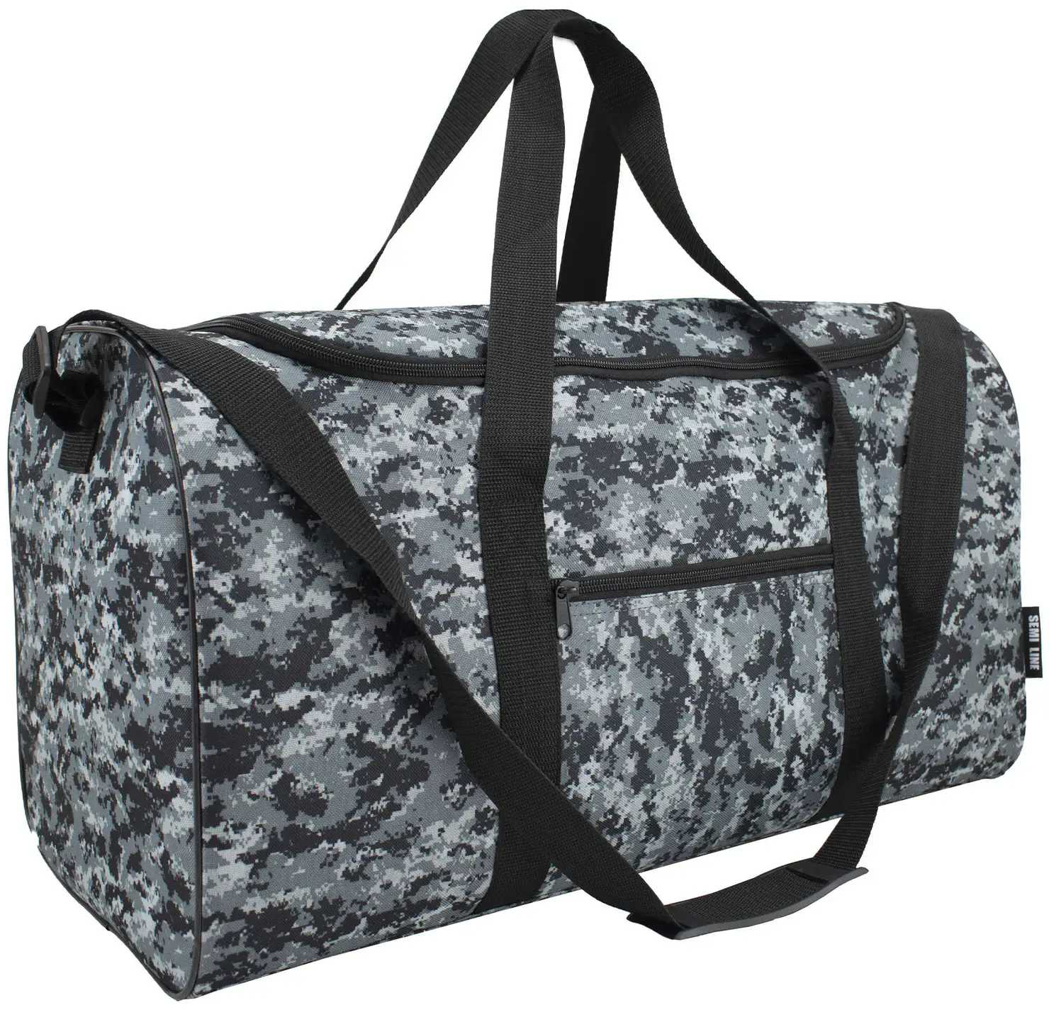 Сумка дорожная Semi Line 52 Black Camo (A3032-5) - Фото 1
