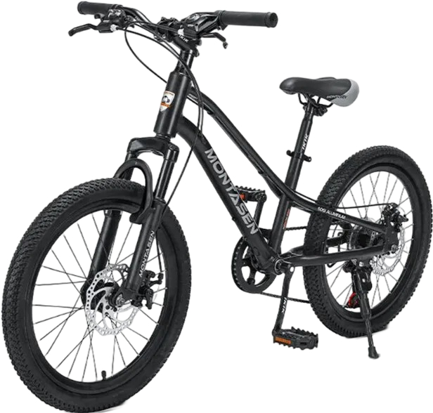 Двухколёсный велосипед Montasen AB03 Black 20'' - Фото 1