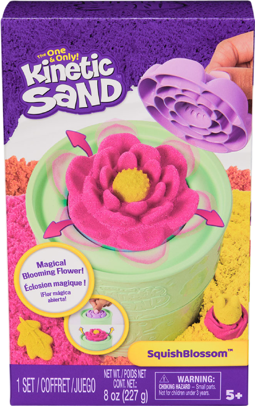 Кинетический песок Kinetic Sand СКАЗОЧНЫЕ ЦВЕТЫ (2 цвета, 227 г, акссес.) (71677) - Фото 1