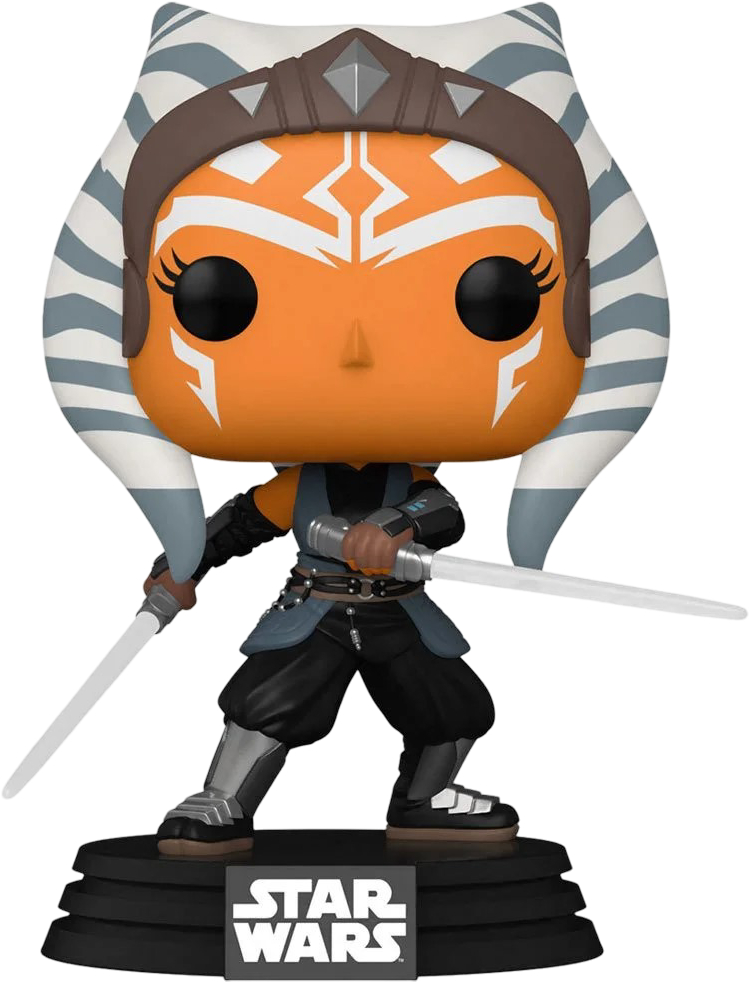 Коллекционная фигурка FUNKO POP: Star Wars - Mandalorian - Ahsoka w/ sabers (889698545273) - Фото 1