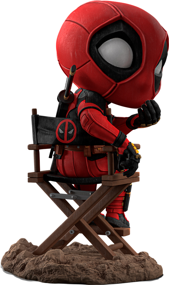 Коллекционная фигурка Iron Studios Marvel Deadpool (Дедпул и Росомаха) 13.4 см (MARCAS104024-MC) - Фото 1