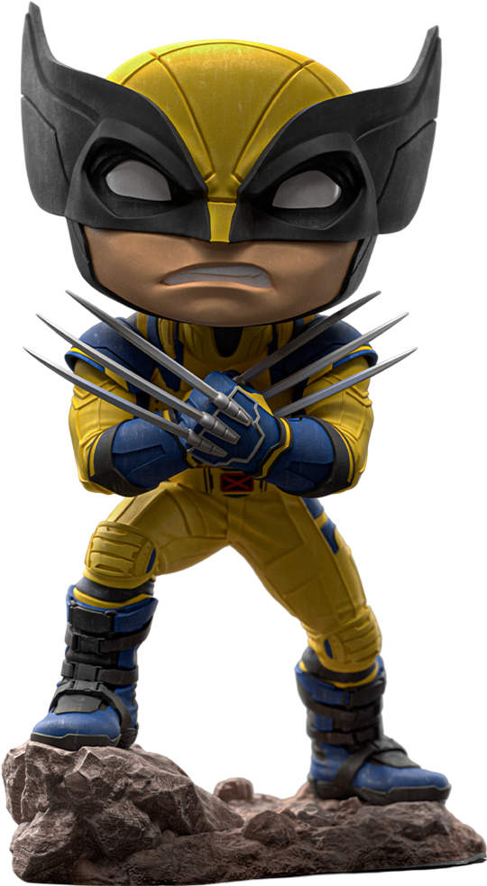 Коллекционная фигурка Iron Studios Marvel Wolverine (Дедпул и Росомаха) 14.5 см (MARCAS104224-MC) - Фото 1