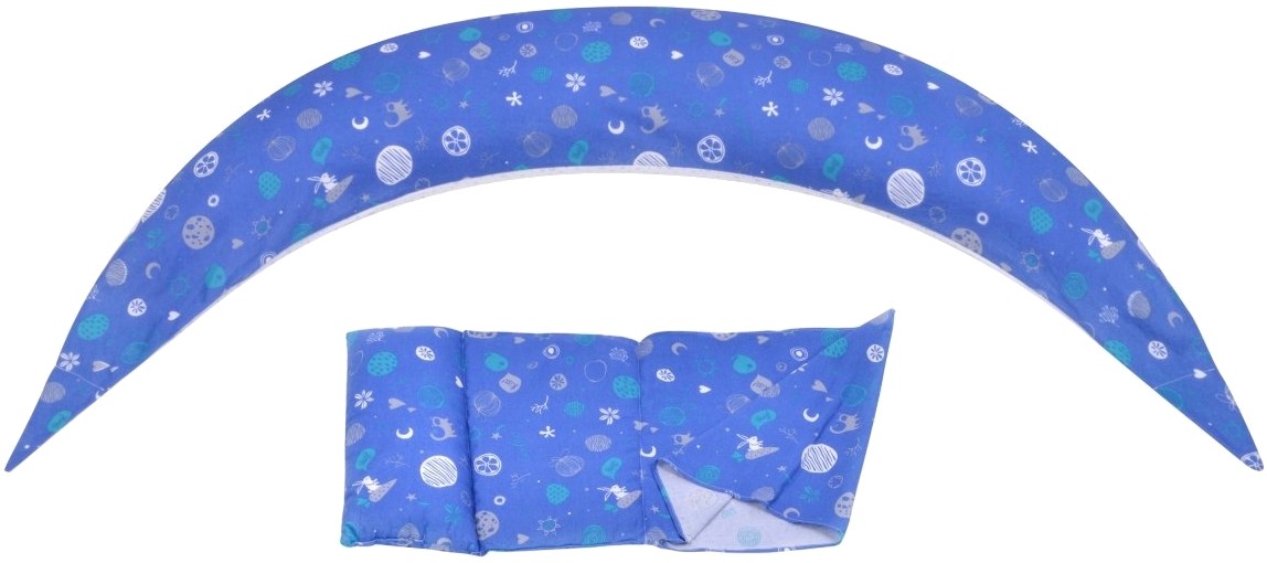 Подушка для будущих мам Nuvita 10 в 1 DreamWizard Синий (NV7100Blue) - Фото 1