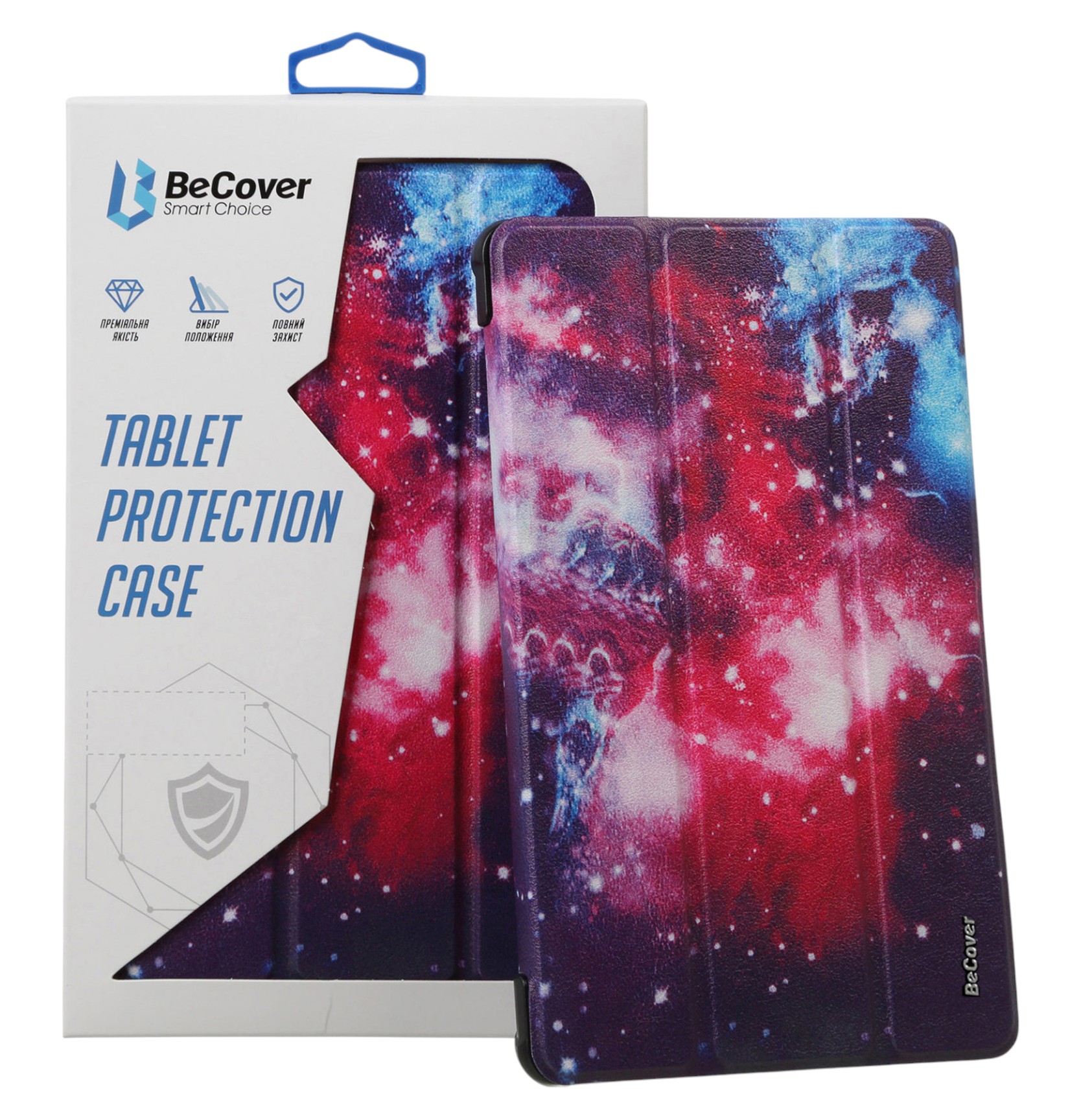 Чехол для планшета BeCover Smart Case for Samsung Galaxy Tab S9 (SM-X710/SM-X716)/S9 FE (SM-X510/SM-X516B) 11.0'' Space (710422) - Фото 1