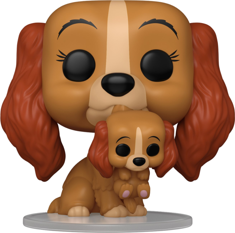 Коллекционная фигурка FUNKO POP Disney: Lady and the Tramp - Lady W/Puppy (889698835688) - Фото 1