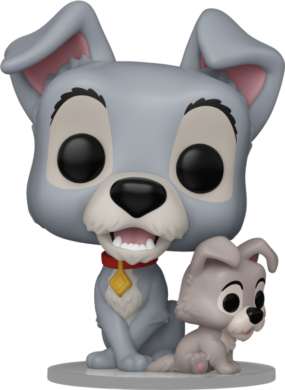 Коллекционная фигурка FUNKO POP Disney: Lady and the Tramp - Tramp W/Puppy (889698835695) - Фото 1