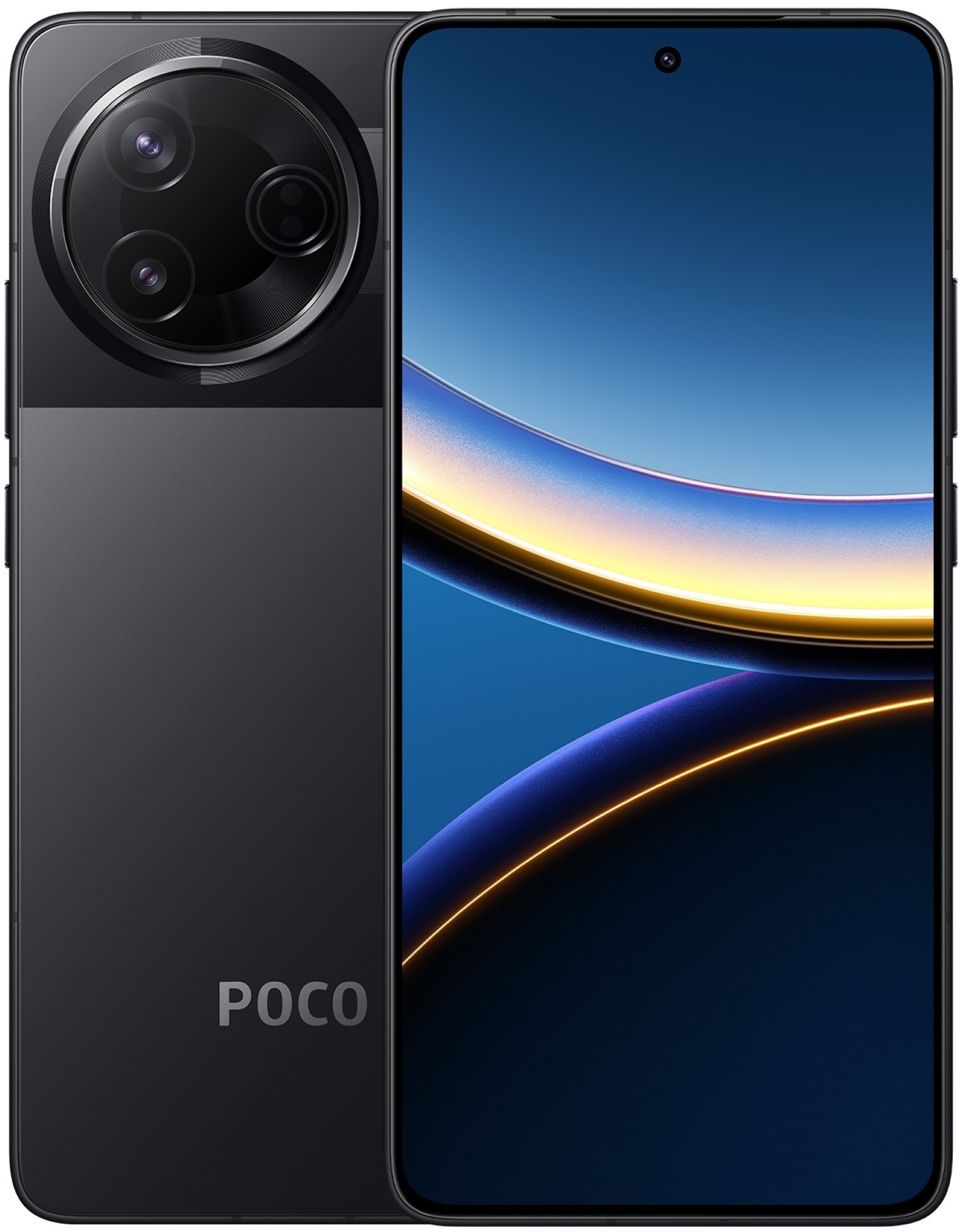 Смартфон Poco F7 Pro 12/256Gb Black - Фото 1