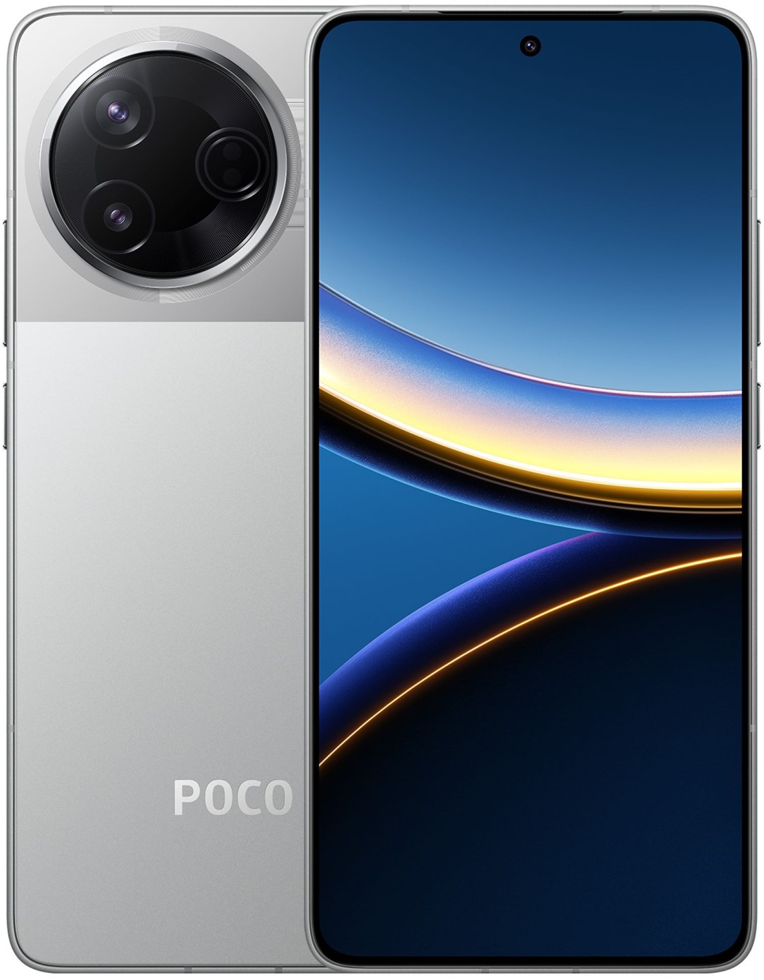 Смартфон Poco F7 Pro 12/256Gb Silver - Фото 1