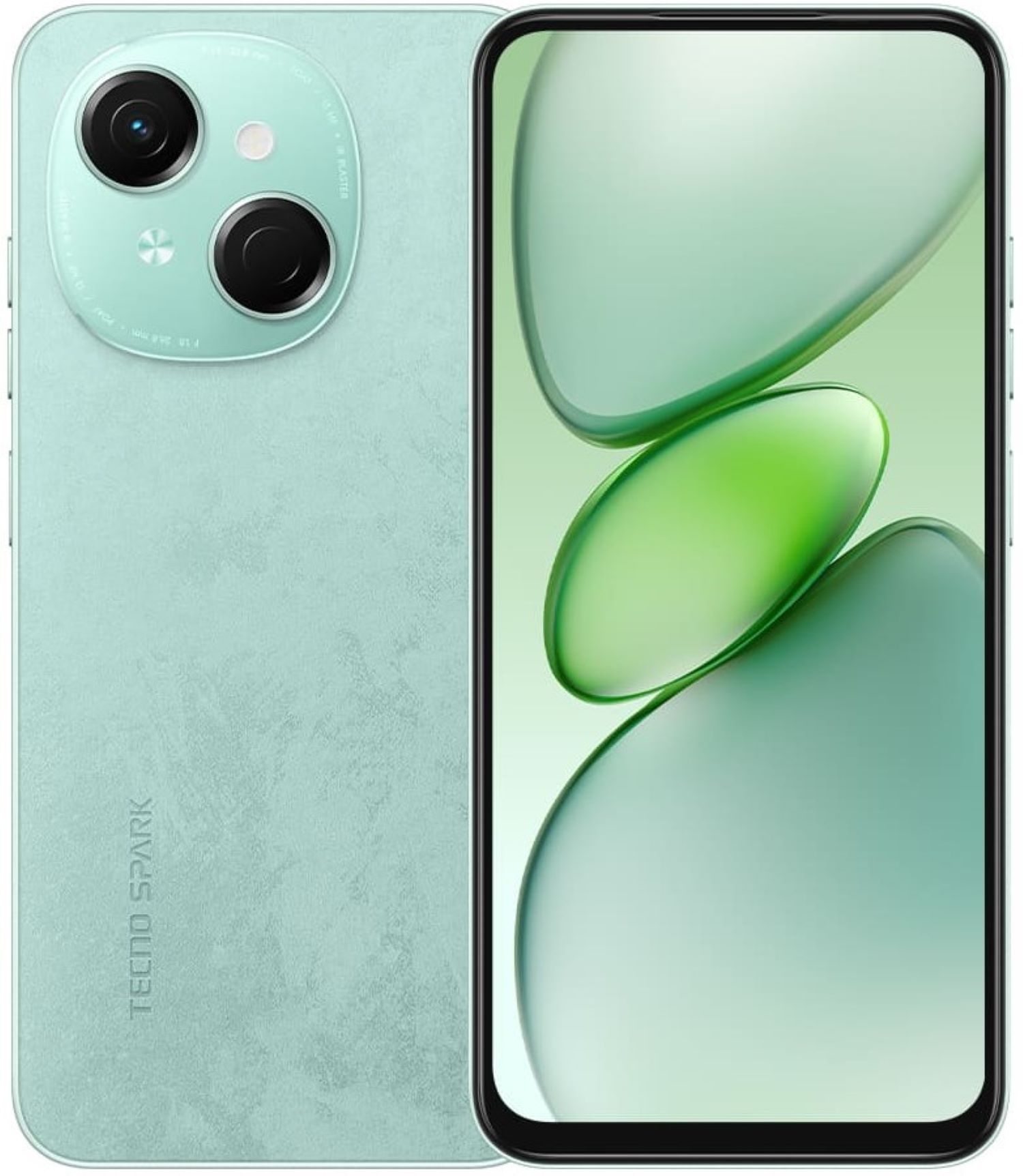 Смартфон Tecno Spark Go 1 3/64GB Magic Skeen Green - Фото 1