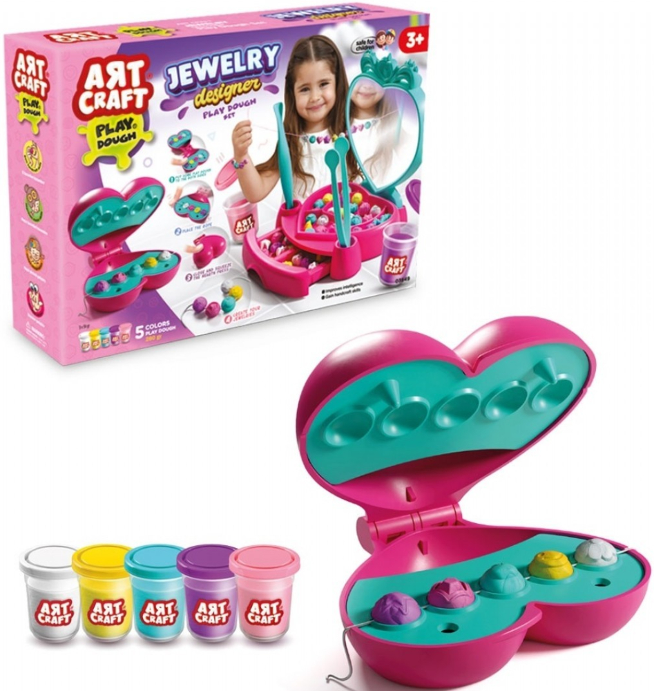 Лепка из теста dede Создание украшений Art Craft 280 г (03849) - Фото 1