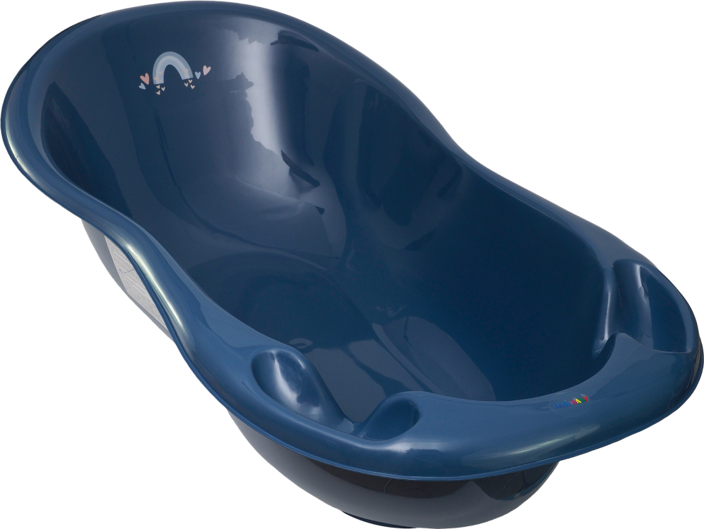 Детская ванночка Tega Baby Метео со сливом синий 86 см (ME-004ODP?YW-164) - Фото 1