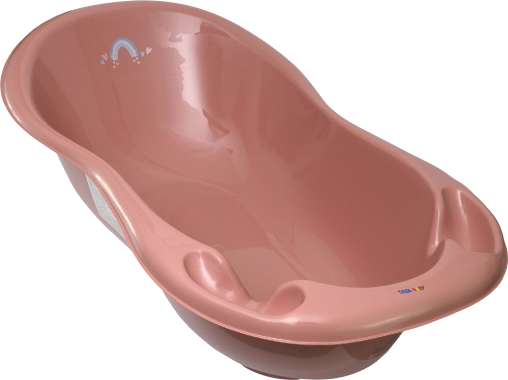 Детская ванночка Tega Baby Метео со сливом розовый 86 см (ME-004ODP?YW-123) - Фото 1