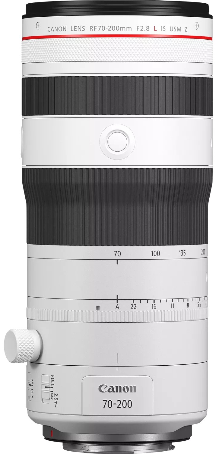 Об'єктив до фотокамери Canon RF 70-200mm f/2.8 L IS USM Z White (6594C005) - Фото 1