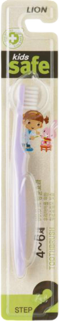 Зубна щітка мануальна дитяча Lion Kids safe 4-6 років нано-срібне покриття, фіолетова 1 шт. (4821500111326) - Фото 1