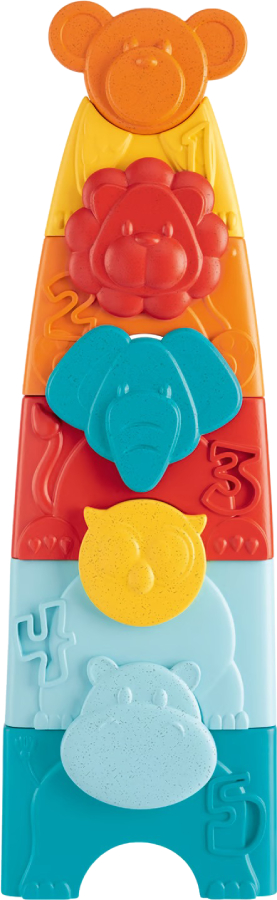 Пирамидка Chicco Зообашня серии ECO+ (11570.00) - Фото 1