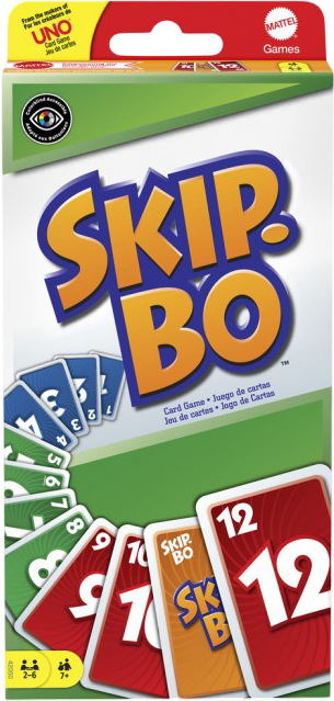 Настольная игра карточная (8+) Mattel games Skip-bo (42050) - Фото 1