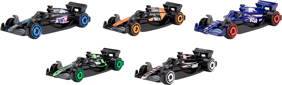 Набір базових машинок Hot Wheels  «F1 2024» (JGF58) - Фото 1