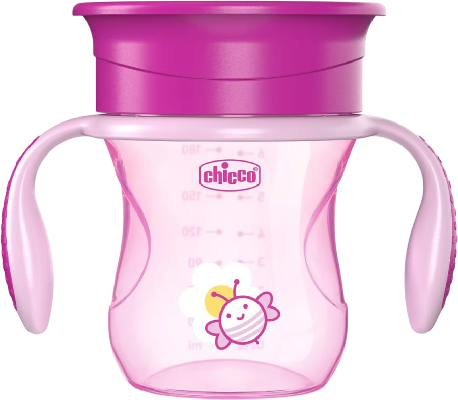 Чашка-непроливайка детская Chicco Perfect Cup 200 мл от 12 м (06951.10) - Фото 1