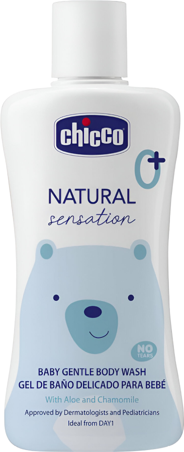 Гель для душа детский Chicco Без Слез Natural Sensation 200 мл (11529.00) - Фото 1