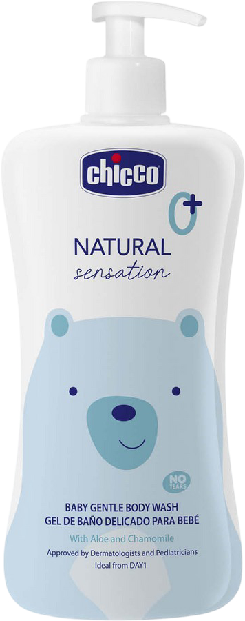 Гель для душа детский Chicco Без Слез Natural Sensation 500 мл (11516.00) - Фото 1