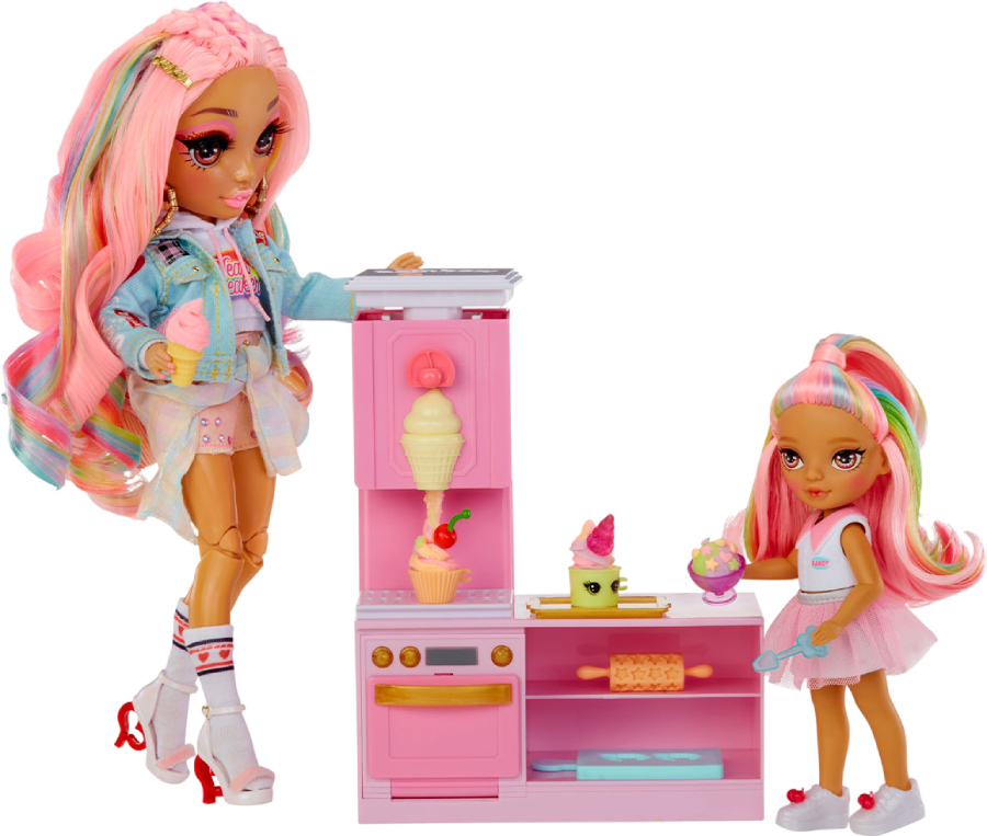 Коллекционная кукла набор Rainbow High Littles – КОНДИТЕРСКАЯ КЕНДИ с аксесс. (522058) - Фото 1
