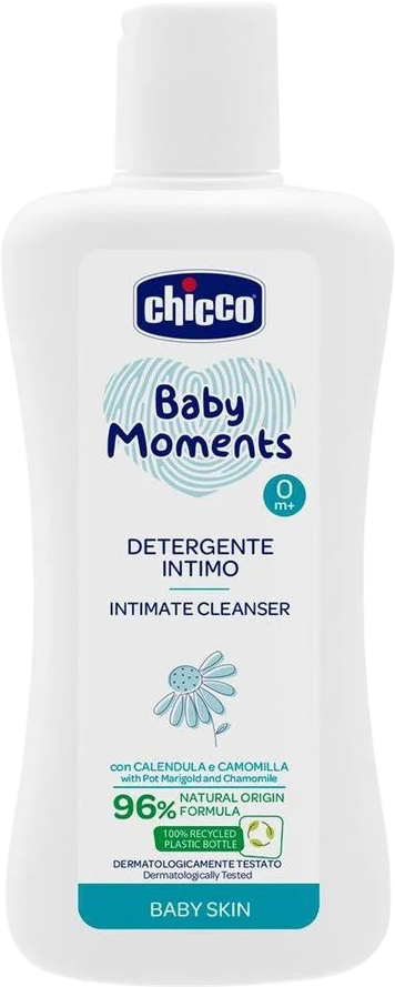 Гель для интимной гигиены ребенка Chicco Baby Moments 200 мл (10246.00) - Фото 1