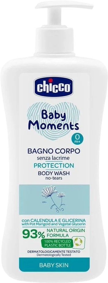 Гель для душа детский Chicco Без Слез защитный Baby Moments 500 мл (10580.00) - Фото 1