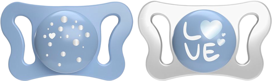 Ортодонтична пустушка Chicco Physioforma Micro 0-2 місяців 2 шт. (75126.21) - Фото 1