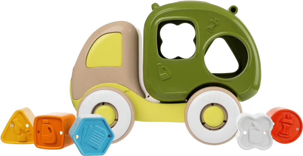 Купити Сортер Chicco Вантажівка серії ECO+ (11158.00) - Фото 1 Сортер Chicco Вантажівка серії ECO+ (11158.00) - Фото 1