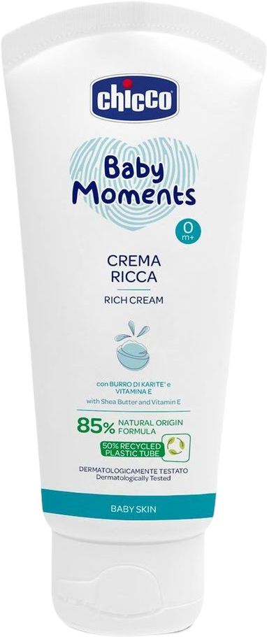 Крем от непогоды детский Chicco питательный Baby Moments 100 мл (10596.00) - Фото 1