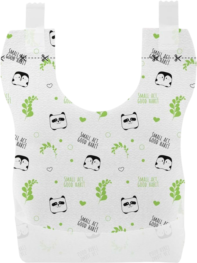 Нагрудник одноразовый Chicco EcoBibs 36 шт. (10399.00) - Фото 1