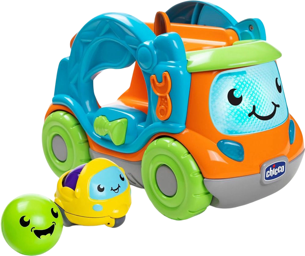 Интерактивная игрушка пластиковая Chicco Грузовик серии Turbo Team (10852.00) - Фото 1