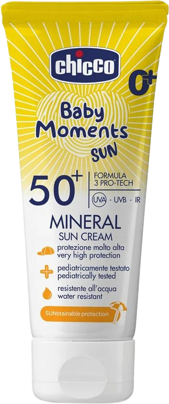 Крем для защиты от солнца детский Chicco 50 SPF 75 мл (11259.00) - Фото 1