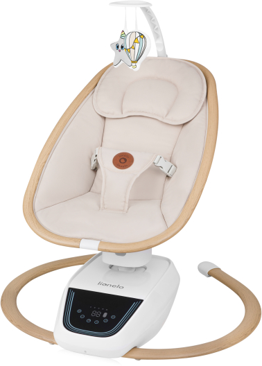 Кресло-качалка Lionelo OLIVIA BEIGE NATURAL - Фото 1