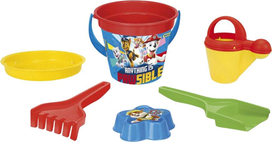 Набор для игры в песочнице Wader Щенячий патруль Paw Patrol 6 эл. (81137) - Фото 1