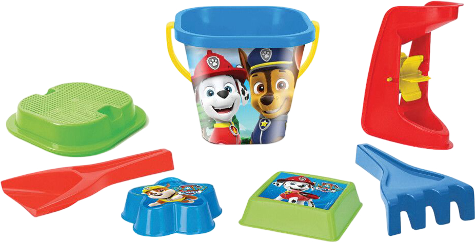 Набор для игры в песочнице Wader Щенячий патруль Paw Patrol 7 эл. (81142) - Фото 1