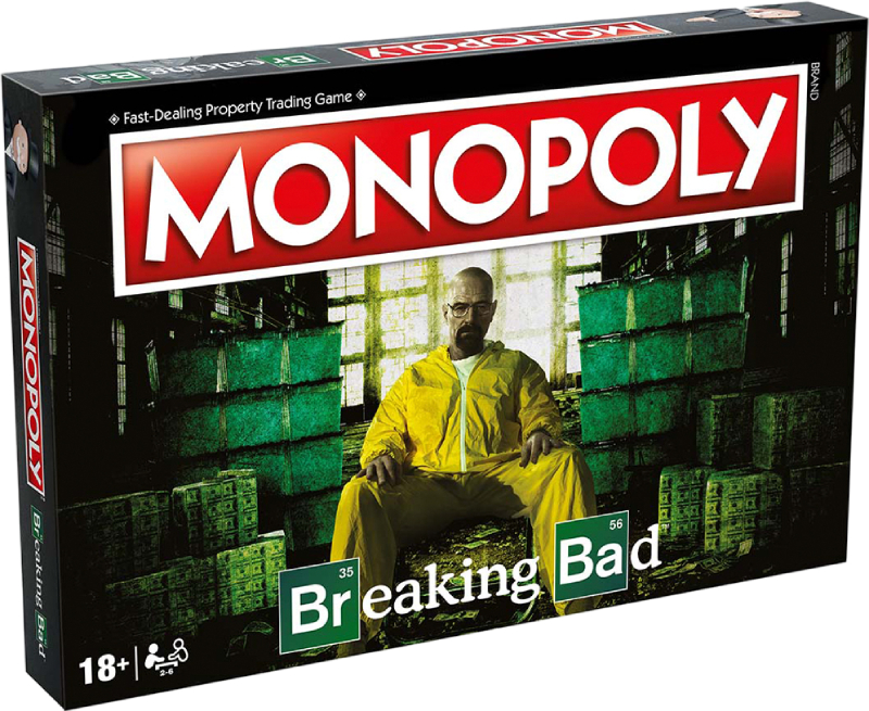 Настольная игра стратегическая (12+) WINNING MOVES, BREAKING BAD Monopoly (WM01831-EN1-6) - Фото 1