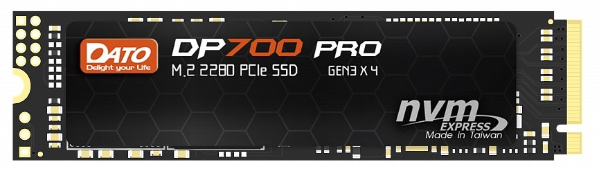 SSD-накопитель внутренний Dato DP700 Pro M.2 2280 PCIe 3.0 x4 NVMe 3D NAND (DP700PSSD-256GB) - Фото 1