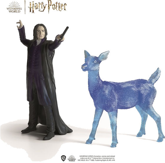 Колекційні фігурки набір Schleich Северус Снейп та лань Патронус (42683) - Фото 1