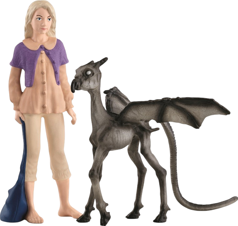 Коллекционные фигурки набор Schleich Луна Лавгуд и Тестрал (42636) - Фото 1